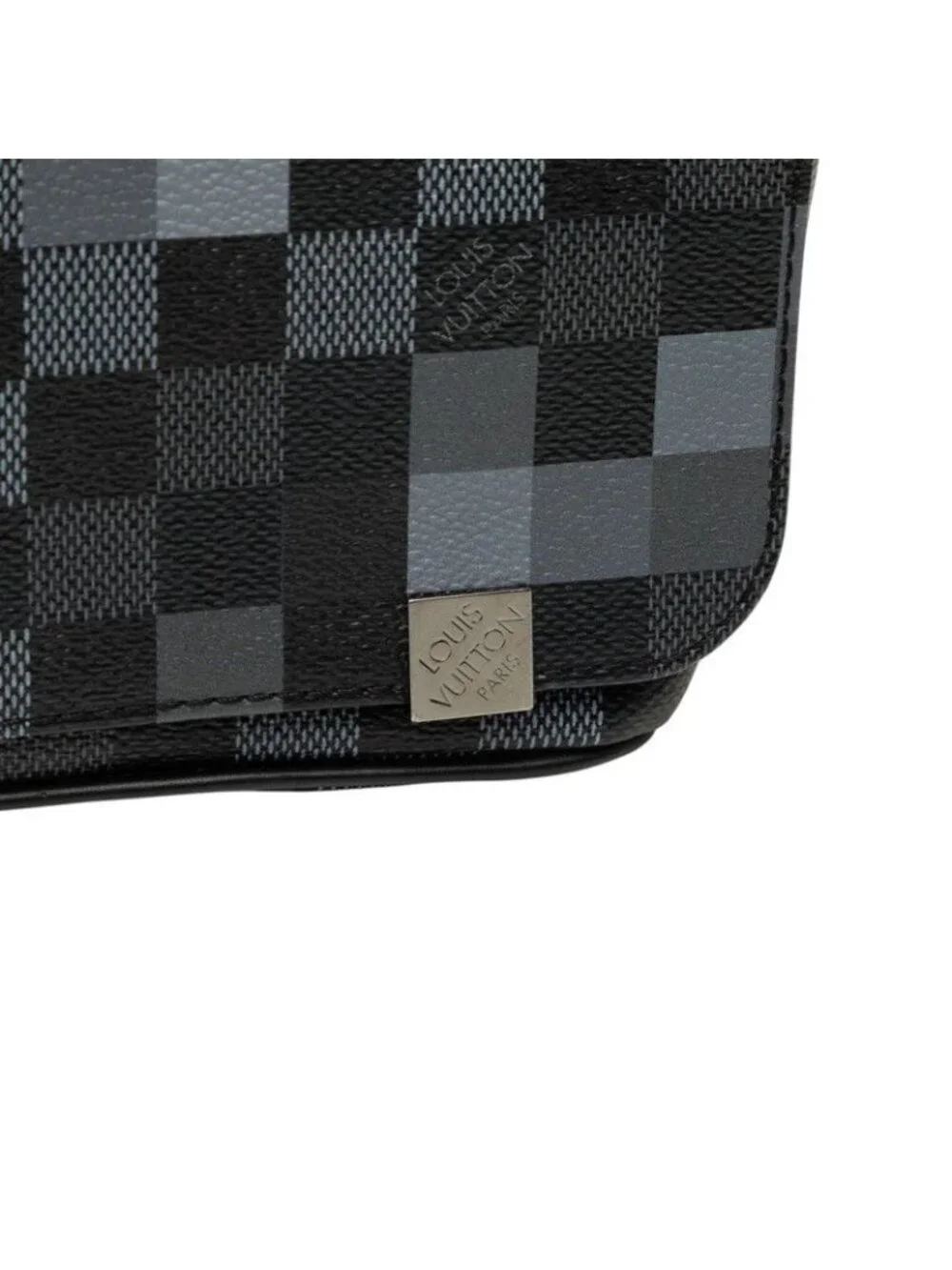 Louis Vuitton Damier Graphite Picreasing le District PM Crossbody Shoulder